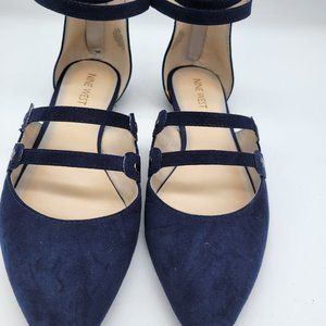 Nine West 25027318-1JS Svetlanao Navy Fb Size 9 in Box Slight wear on outsole